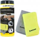 DUNLOP auto tīrīšanas/uzkopšanas komplekts (2gb mikrošķiedru lupatiņas+40gb mitrās salvetes)