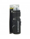 Dunlop cycling bottle with holder, black