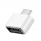 Adapter OTG Type C to USB A HOST white