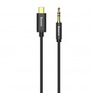 BASEUS cable AUX M01 Tupe-C(male) to 3.5" jack(male) 1.2m black