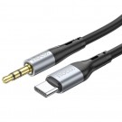 HOCO cable AUX Jack 3,5 mm to Type C UPA22 1 m black