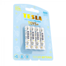 TESLA baterijas AAA Toys Boys  LR03 / 1.5V 4pcs