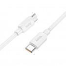 Cable USB C to USB C Hoco PD 6A 100W 1 m X96 white