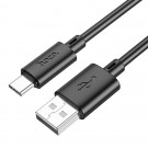 HOCO datu / lādēšanas kanelis USB A uz Type C 3.0A X88 1 m melns