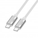 HOCO jaudīgs datu lādēšanas kabelis USB C to USB C QC3.0 PD 5A 240W 1,8 m U134 gray