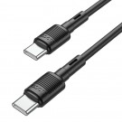 HOCO X83 USB C to USB C 1m cable black