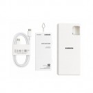 Samsung orģinālais datu kabelis Type-C to Type-C data cable EP-DN980BWE with sim pin white, bulk