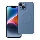 Silicone Mag Cover case Iphone 14 Plus Blue