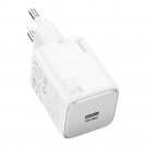 Hoco charger / adapter GaN 20W type C PD QC N40 white