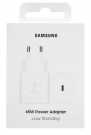 Samsung orģinālais tīkla lādētājs-adapteris EP-T4511NWE 45W white
