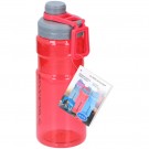 Drinking bottle DUNLOP sport 9x9x24.5cm 149g 1.1L red