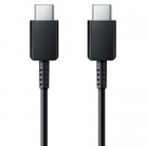 Samsung datu savienotājkabelis EP-DA705BBE 1m Type C - Type C black