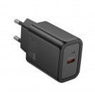 HOCO tīkla lādētājs / wall charger / Type C PD QC 30W N62 black